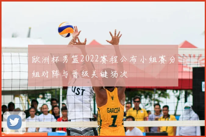 欧洲杯男篮2022赛程公布小组赛分组对阵与晋级关键场次